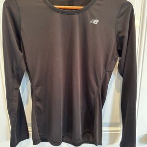 New Balance Dri Fit Women's Black Long Sleeve Tee